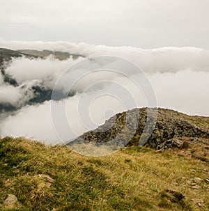 SnÃâÃ¢â¬ÂºÃÂ¾ka - View at cloudy mountains photo
